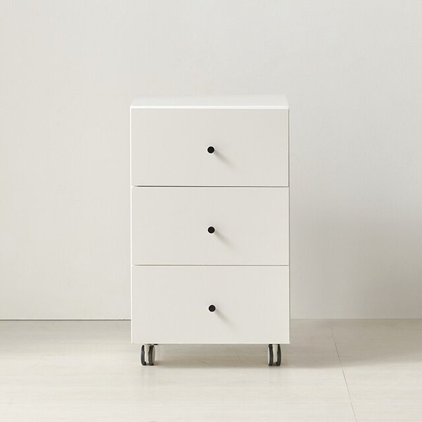 3단서랍장 미니서랍장 협탁 40cm P0000QPQ (착불)