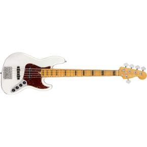 영국 펜더 베이스 Fender American Ultra Jazz Bass V MN Arctic Pearl 5String Electric 172941