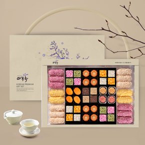 [엿강정 명인 담양한과] 죽향 한과선물세트+보자기포장