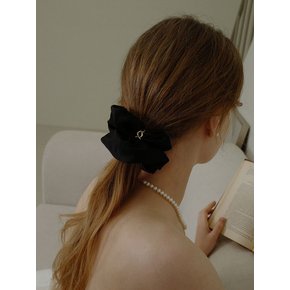 f ring scrunchie(4 colors)