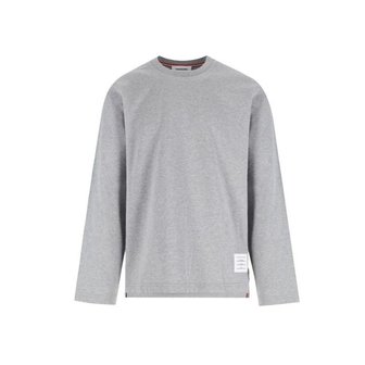 톰브라운 26SS 톰브라운 오버사이즈 롱 슬리브 저지 티 MJS289A00042055 DOM