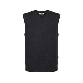 울100 워셔블 브이넥 베스트__DLW1SWVE150G1