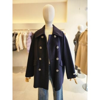 JJ지고트 [여주점] [JJ 지고트] 여성 울 더블 버튼 피코트 GPBA0CTR31