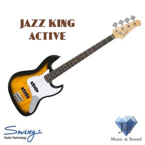 스윙 베이스기타 JAZZ KING ACTIVE (2TS)