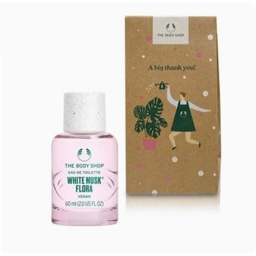 더바디샵 화이트 머스크 플로라 오 드 뚜왈렛 60ML 선물세트 [신세계의정부점]