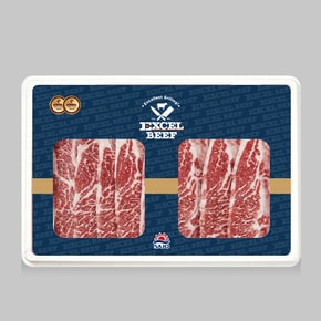 미국산 프리미엄 초이스 LA꽃갈비 소고기 명절 선물세트 1.4kg