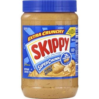  [해외직구] Skippy 스키피 7g 프로틴 슈퍼 청크 피넛버터 1.13kg