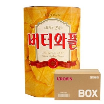  크라운 버터와플 135g 15입