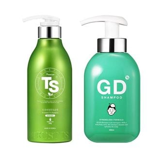 NS홈쇼핑 프리미엄 TS 샴푸 500g+TS 지디샴푸(청소년 샴푸)400ml (+TS샴푸 6gx10개)..[34648817]