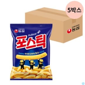 농심 포스틱 대용량 학교 과자 간식 84g 20개 X 5박스