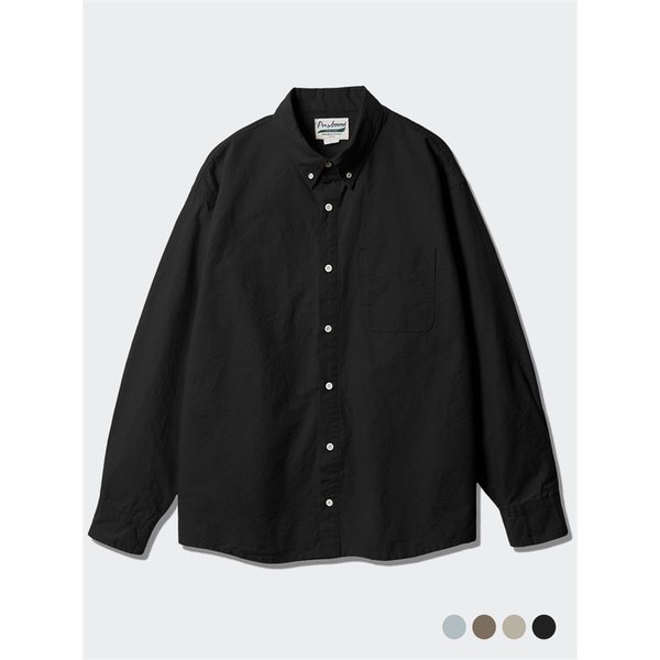 드리프트 옥스포드 셔츠 블랙 JULS4753