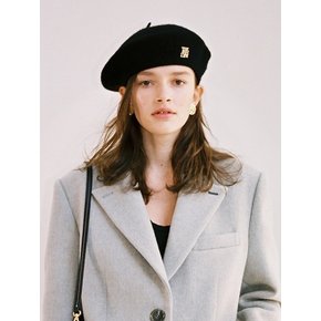 GLORIA LOGO WOOL BERET (4 COLORS)