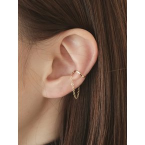 Wave chian earcuff