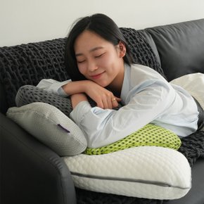 포터블 차박 메쉬 메모리폼 배개 휴대용 캠핑 베게 커플 언니 베게