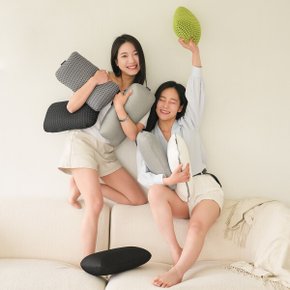 포터블 차박 메쉬 메모리폼 배개 휴대용 캠핑 베게 커플 언니 베게