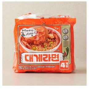 팔도 어쩌다사장 대게라면 115g 32개