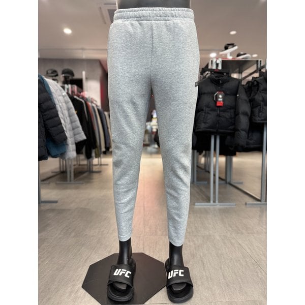 [여주점] UFC 볼트 슬림핏 트레이닝 팬츠 멜란지그레이 U4TPV3102MG