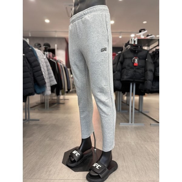 [여주점] UFC 볼트 슬림핏 트레이닝 팬츠 멜란지그레이 U4TPV3102MG