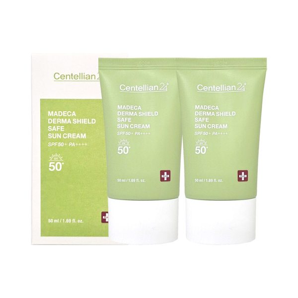 센텔리안24 마데카 더마 쉴드 세이프 선크림 50ml 2개