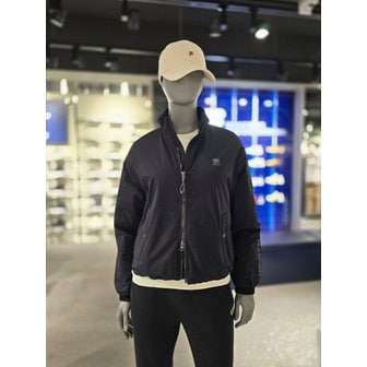 휠라 [파주점] 공용(남성핏별도) 트랙 패딩 자켓(FS2JKG4101U-BLK)