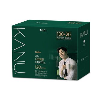 동서 맥심 카누 디카페인 미니 100T+20T