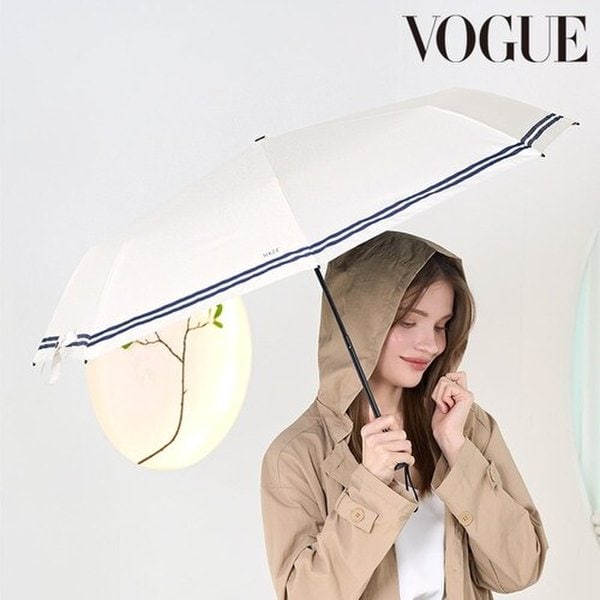 50 보더라인 암막코팅 3단 슬림 수동우산 MUVGU60009