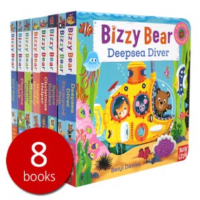 Bizzy Bear Steady Seller 8 Books Set 2 (오디오 QR코드 포함) - 조작북