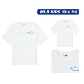 24SS [KIDS]섬머 라이크 티셔츠 뉴욕양키스 7ATSSM143-50WHS