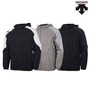 (AK단독)[DESCENTE] 데상트 SO121ZWT36 베이스볼 오버핏 풀집업 바람막이 (BKWT,NYBK,GYLG)