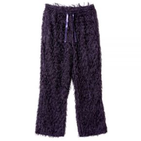 NEEDLES 니들스 String Easy Pant - PER Argyle Fringe Jq. PURPLE (NS122) (스트링 이지 팬츠)
