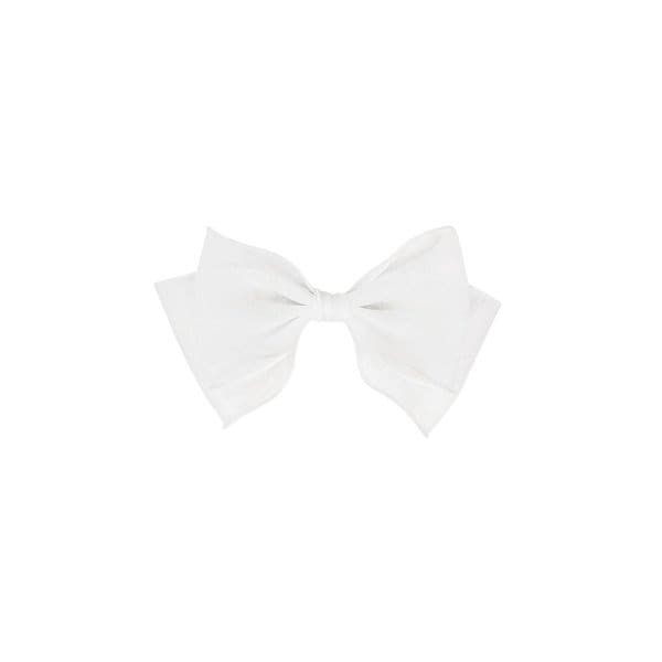 엔젤 오간자 빅리본 헤어핀(Pink/White)