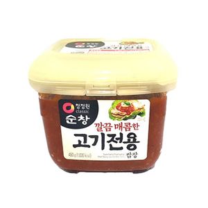 제이큐 장류 쌈장 순창 깔끔 매콤한 고기전용 쌈장용기 450g/삼겹살쌈장