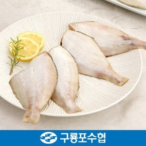 구룡포수협 반건조 참가자미 1kg(6미 전후)