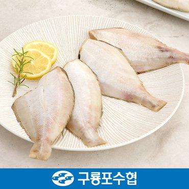 구룡포수협 [명절 후 배송] [구룡포수협] 반건조 참가자미 1kg(6미 전후)