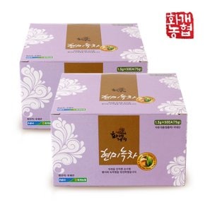 [농협] 화개장터 현미녹차50티(75g)x2박스(100티)