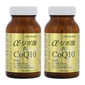 마루만 a-리포산 CoQ10 일본 알파리포산 180정 2개