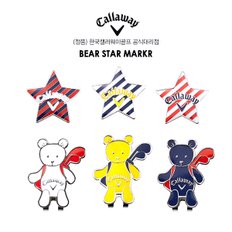 [한국캘러웨이정품] 베어 스타 볼마커 / BEAR STAR MARKR