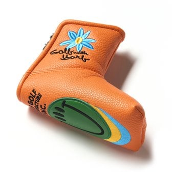 욜프 BLADE PUTTER COVER MULTIPLY ORANGE 블레이드 퍼터커버 멀티플라이 오렌지