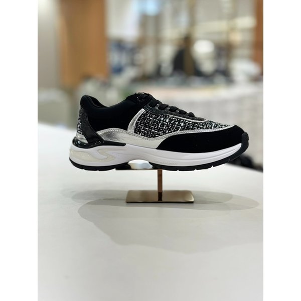 [시흥점] (슈콤마보니] 트위드 스니커즈 (블랙) DG4DA23523BLK
