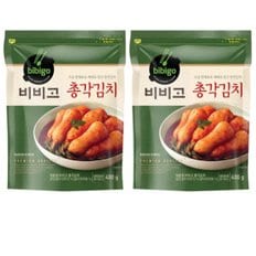 CJ 씨제이 비비고 총각김치 400g x 2개