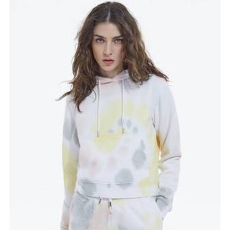 더쿠플스 5092311 The Kooples Tie-dye Effect Multicolor Cotton Sweatshirt