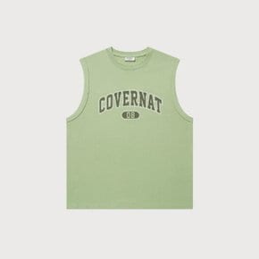 M 커버낫나시티 CQK CO2502ST39-LN 아치 08 로고 슬리브리스 Light Green