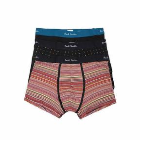 남성 트렁크 3PK 로고 믹스 언더웨어 멀티컬러 M1A914P3PK-70