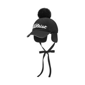 2023 우먼스 폼폼 캡 / Womens Pom Pom Cap 블랙 TH23WPWCK-0 여성 골프 모자