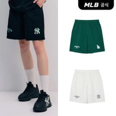 [코리아공식] [MLB] 바시티 로고 6부 반바지 (3 COLOR)