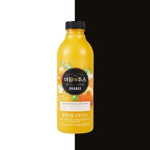  서울우유 아침에쥬스 블랙라벨 오렌지 750ml x 6개