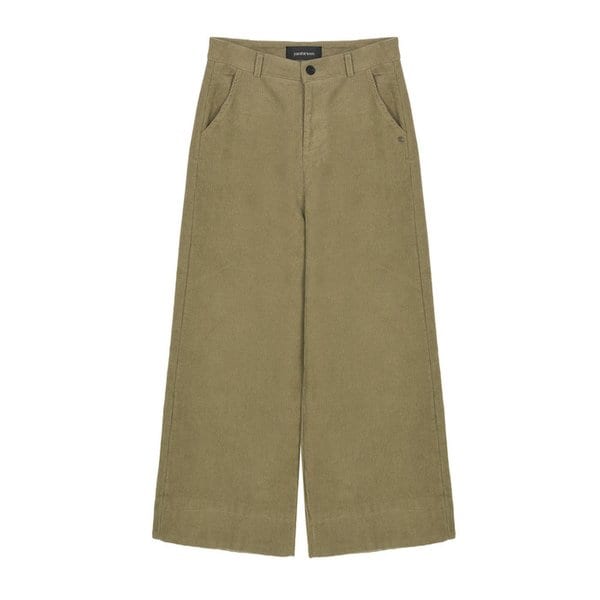 WARM TOUCH CORDUROY WIDE PANTS_BEIGE