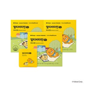 [9/22(화) 오후1시까지 주문시, 명절전 출고] [덴프스 × 카카오프렌즈] 멀티비타민 키즈 (14일분) x 3BOX