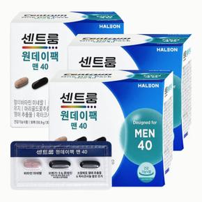 원데이팩 맨 40 30팩 3개 쏘팔메토 루테인 비타민 오메가3 G