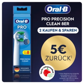 오랄비 Oral-B 교체 칫솔모 PRO 프리시전 클린 8개